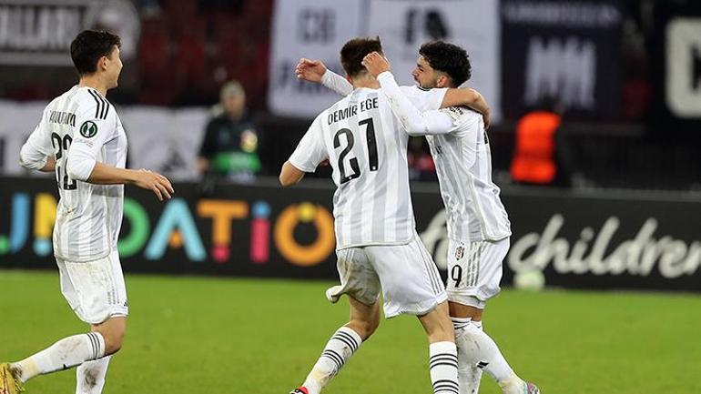 (ÖZET) Lugano - Beşiktaş maçı sonucu: 0-2 | Beşiktaş, Luganoyu mağlup edip Avrupaya veda etti