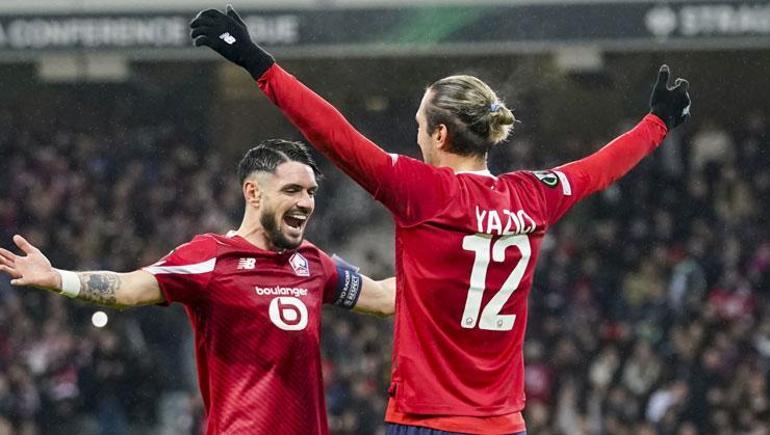 Lille - Klaksvik maçının ardından Yusuf Yazıcıya şok Maç oynanırken...
