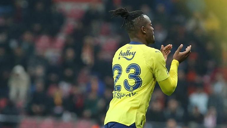 Kayserispor - Fenerbahçe maçına Michy Batshuayi damgası İnanılmaz performans