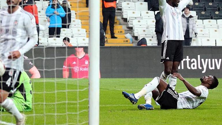 Beşiktaşlı taraftarlardan Daniel Amarteye tepki Yuhalandı...