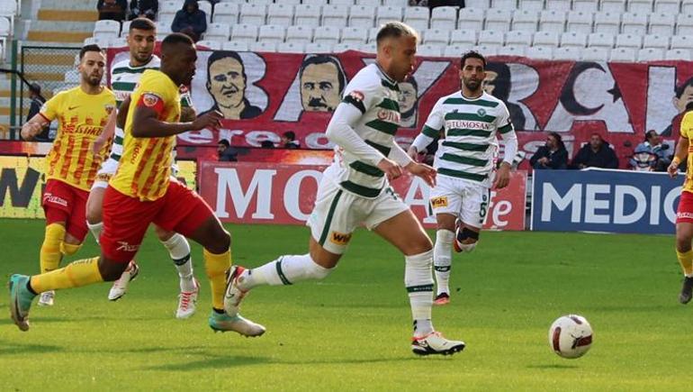 Konyaspor nefes aldı (ÖZET) Konyaspor - Kayserispor maç sonucu: 2-0