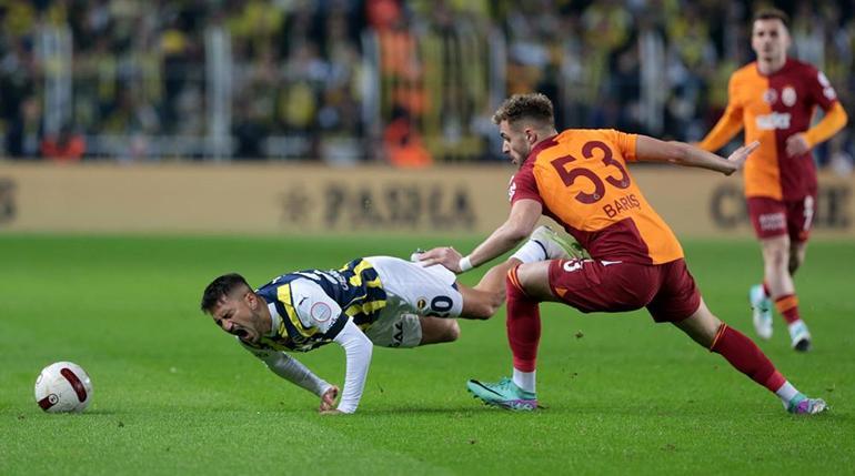 Fenerbahçe - Galatasaray derbisinde beklentilerin altında kalan oyun Tek isabetli şut...