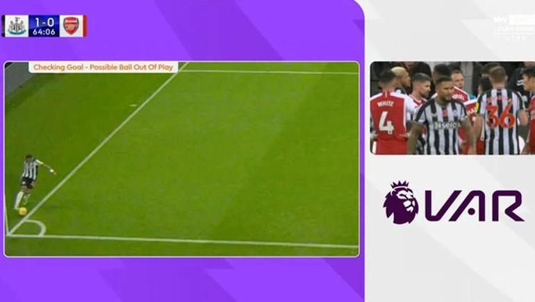 Arsenal-West Ham United maçına VAR damgası: Pozisyonun görüntüsü yok
