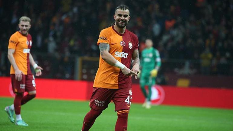Galatasarayda Abdülkerim Bardakcı rekor kırdı Enfes gol