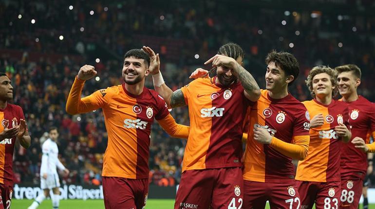 Galatasarayın genç yetenekleri sahada Eyüp Aydından ilk maçında ilk asist...