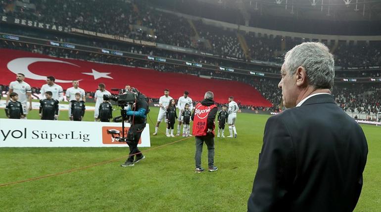 Beşiktaştan Fernando Santos ile müthiş başlangıç Maç öncesi ilginç değişiklik...