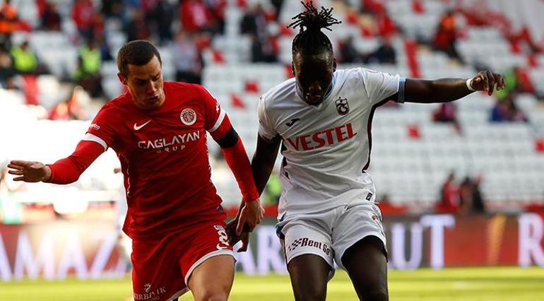 ÖZET |Antalyaspor - Trabzonspor maç sonucu: 1-1
