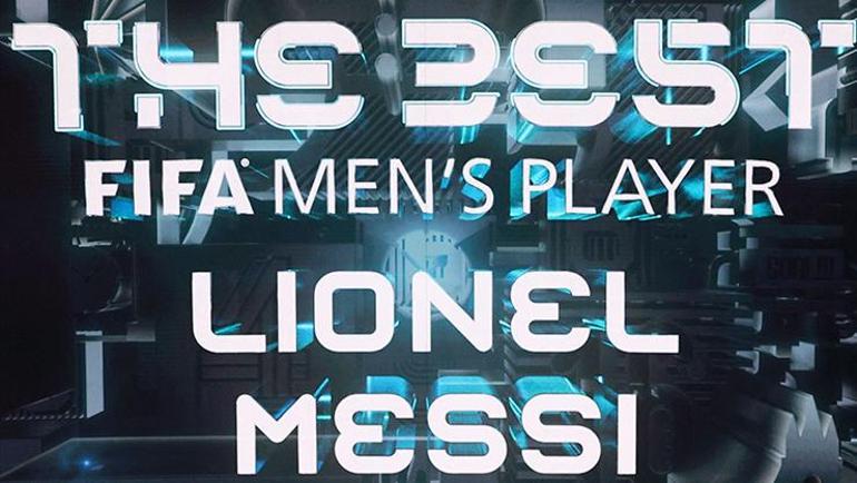 Ve ödül Lionel Messinin Futbol tarihinde bir ilke imza attı