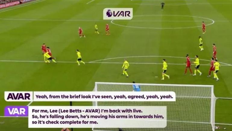 VAR kayıtları yayınladı: Liverpool-Arsenal maçında tartışmalara neden olan pozisyon...
