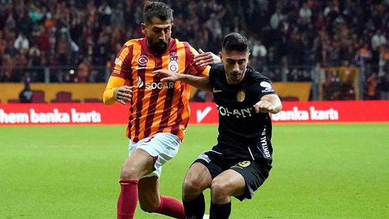 Galatasarayda Kerem Demirbay fırtınası Maça damga vurdu