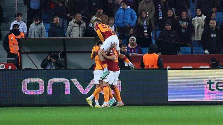 Galatasarayın yıldızı Zahadan bir ilk Trabzonda durdurulamadı