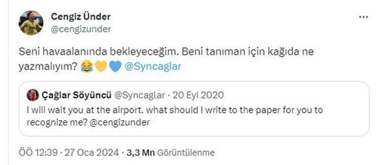 Fenerbahçe, Çağlar Söyüncü transferini resmen açıkladı İstanbula geldi, işte ilk sözleri
