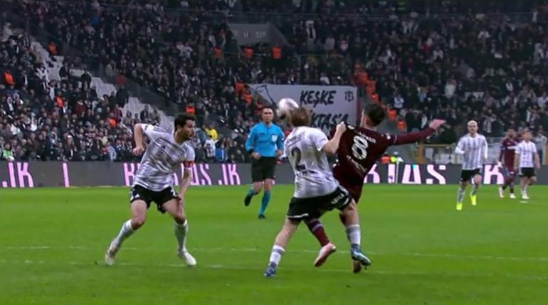 Deniz Çoban, Beşiktaş - Trabzonspor maçına damga vuran pozisyonu değerlendirdi: Oralı olmadı