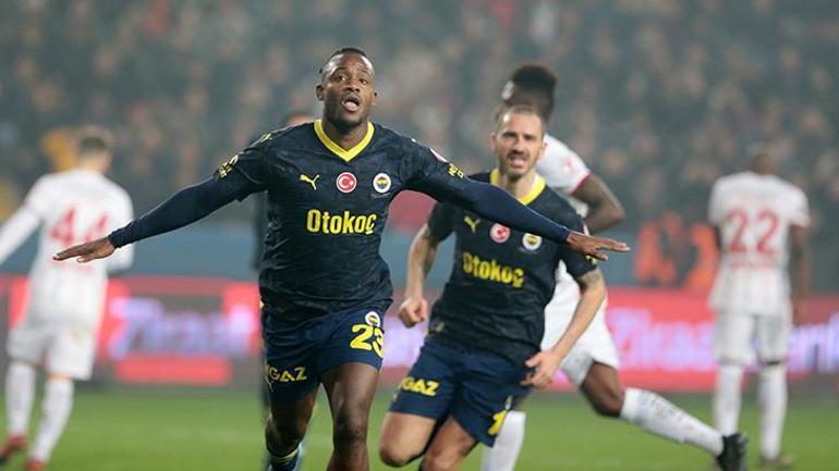 Fenerbahçede Michy Batshuayi durdurulamıyor Türkiye Kupasına damga vurdu
