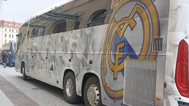 Real Madrid otobüsü kaza yaptı Arda Güler de içindeydi...