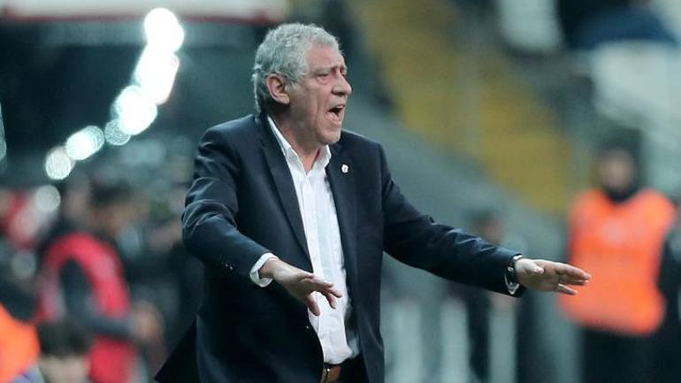 Beşiktaş Teknik Direktörü Fernando Santos: Sahada yoktuk desem yeridir