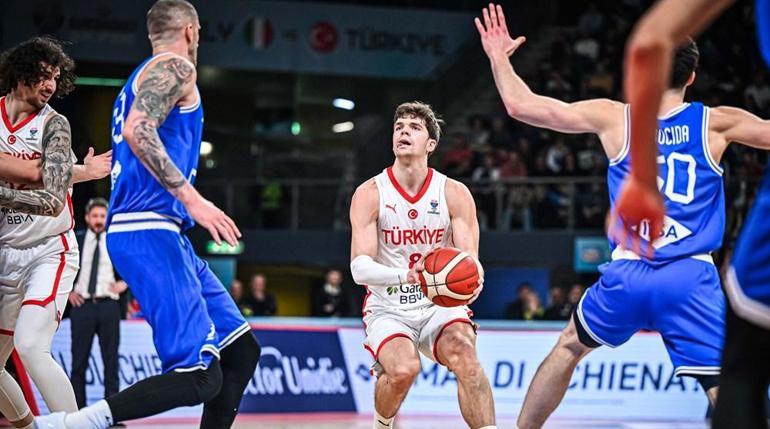 A Milli Basketbol Takımımızda Ergin Atamandan İtalya maçı sonrası ikili averaj vurgusu: Rövanş için avantaj