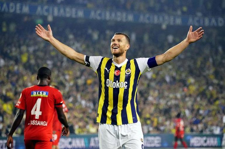 Fenerbahçede Edin Dzeko, Kasımpaşa maçında farkı açmak istiyor