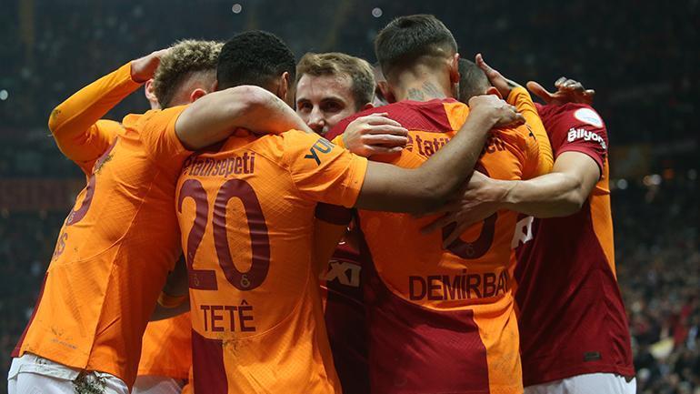 Galatasarayın şampiyonluğa dönüşü Eşiği geçtiler