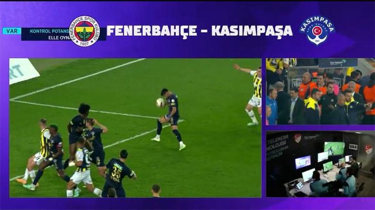 İZLE | İşte 27nci hafta maçlarının VAR kayıtları Fenerbahçe ve Galatasarayın penaltı pozisyonunda yaşananlar...