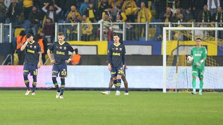 Fenerbahçenin müthiş serisi Başkentte son buldu Dikkat çeken istatistik