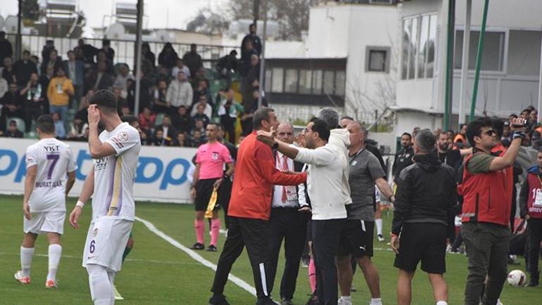 Bodrumspor - Eyüpspor maçında ortalık karıştı Arda Turan çılgına döndü