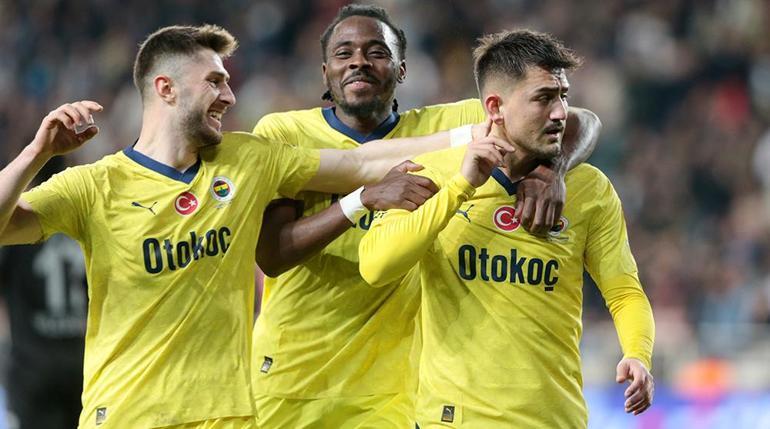 Fenerbahçe, Hataysporu usta isimleriyle yıktı Yıldızlardan skora kritik katkı...