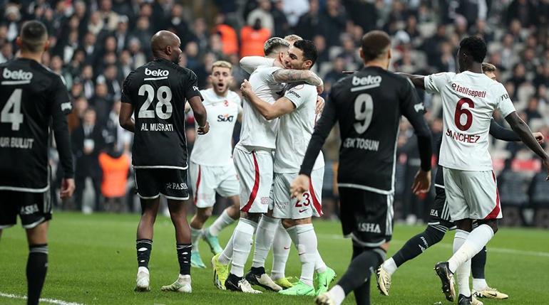 Beşiktaş - Galatasaray derbisi golle başladı Tarihe geçti...