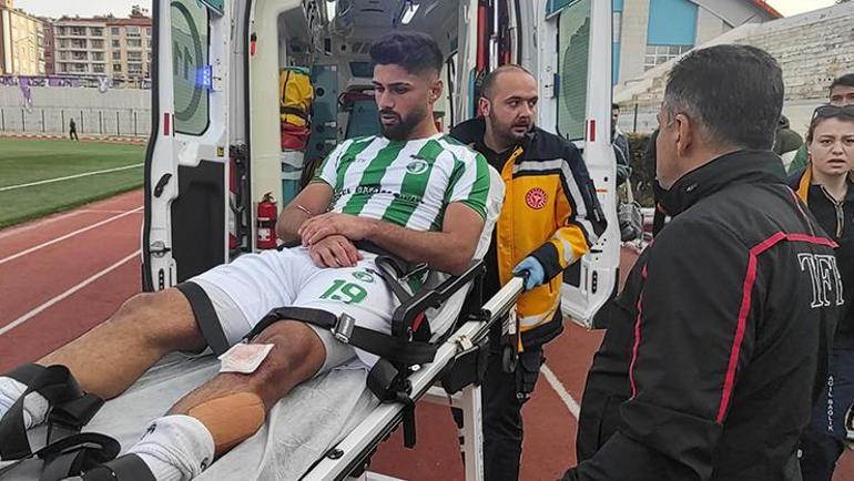 Maç bitti, ortalık karıştı Futbolcular hastanelik oldu