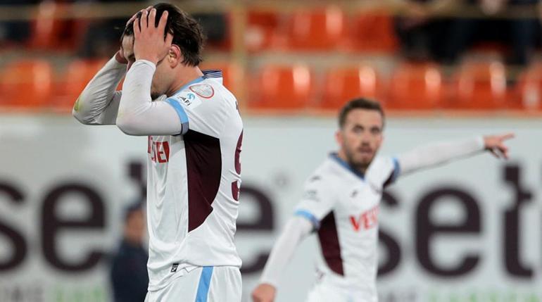 Trabzonsporda seri sonu Abdullah Avcının planı tutmadı...
