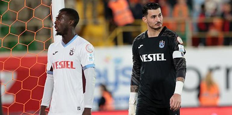 Trabzonsporun Alanya yenilgisi sonrası sert sözler Hayal kırıklığı Böyle olmuyor Uğurcan