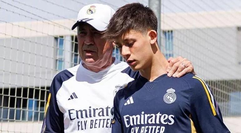 Arda Güler, Real Madridden ayrılıyor iddiası Ancelotti genç yıldız ile konuştu