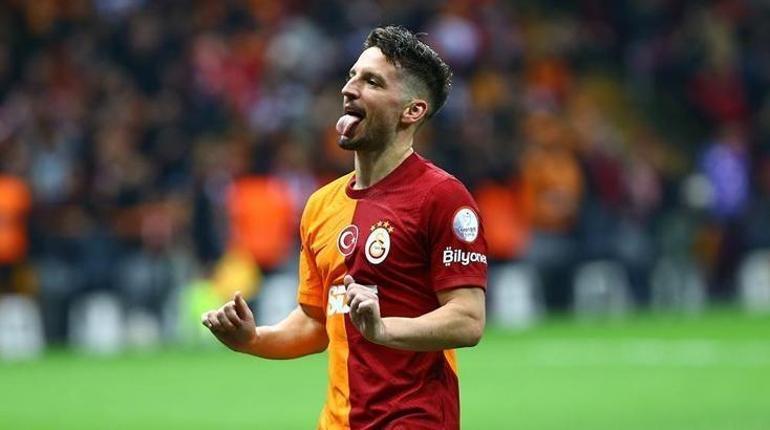 Galatasarayda Dries Mertens sürprizi Tarih verildi