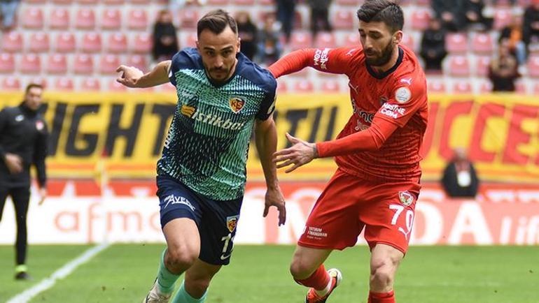 (ÖZET) Kayserispor - Hatayspor maç sonucu: 1-1 | Kayseride kazanan çıkmadı