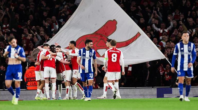 Arsenal - Porto maç sonucu: 1-0 (Penaltılar: 4-2) | Arsenal, 14 yıl sonra çeyrek finalde