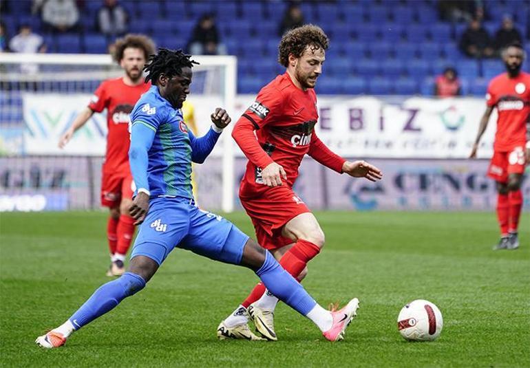 ÖZET | Çaykur Rizespor - Gaziantep FK maç sonucu: 3-1