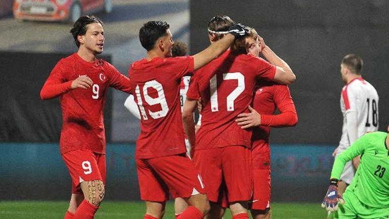 Ümit Milli Takımı, özel maçta Gürcistanı mağlup etti