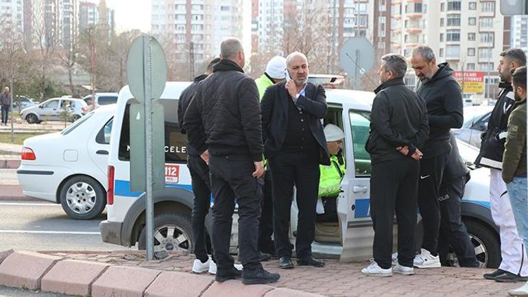 Kayserispor Başkanı Ali Çamlıdan korkutan kaza Emniyete götürüldü