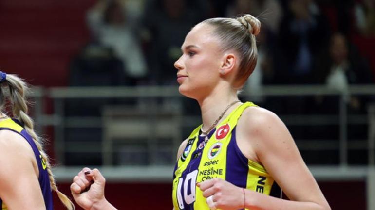 Fenerbahçe Opet - Eczacıbaşı Dynavit maçına Arina Fedorovtseva damgası Muhteşem performans