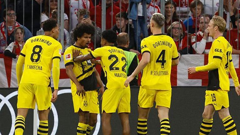 Bayern Münihe evinde büyük şok Der Klassiker Borussia Dortmundun