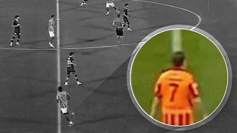 Galatasarayın golünde Kerem Aktürkoğlunun hareketi dikkat çekti Maçtan önce Fenerbahçelilerle konuştu