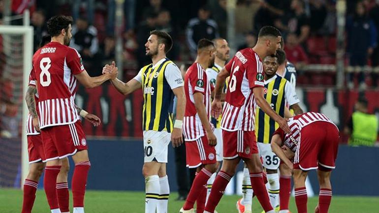 Konferans Ligindeki Olympiakos maçı Fenerbahçenin değil, Türkiyenin rövanşı Tarihimizin en iyi sezonu...