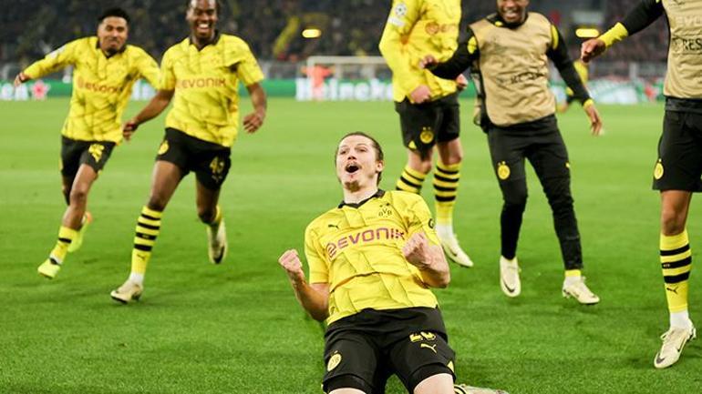 Borussia Dortmund Devler Liginde yarı finalde Muhteşem geri dönüş