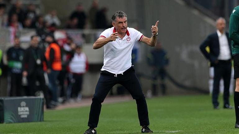 Olympiakos Teknik Direktörü Mendilibar, Fenerbahçe maçı öncesi iddialı İstanbul’a da kazanmak için gideceğiz