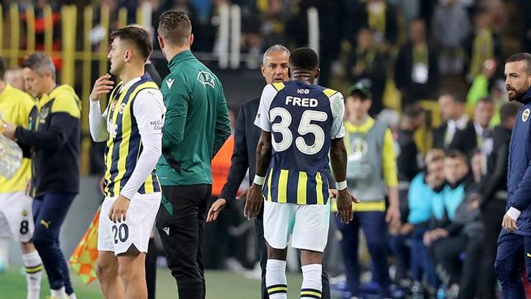 Fenerbahçede Fred şaştı kaldı İsmail Kartala tepki