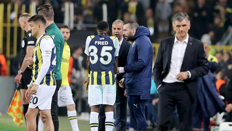 Fenerbahçede Fred şaştı kaldı İsmail Kartala tepki