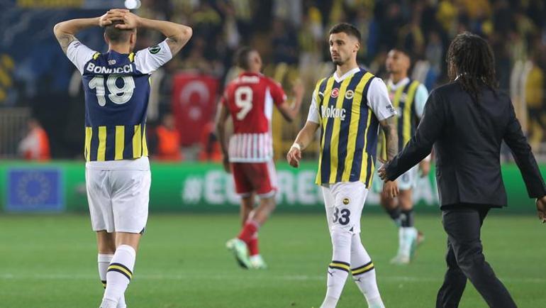 Fenerbahçe Teknik Direktörü İsmail Kartal: Penaltılarla elenmek kötü oldu Fred değişikliğini açıkladı...