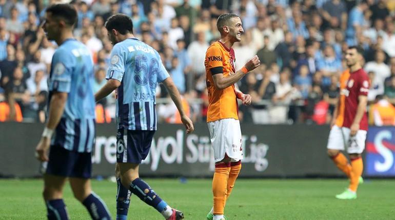 Galatasarayda Hakim Ziyech yine sahnede Deplasmanda fark yaratıyor...