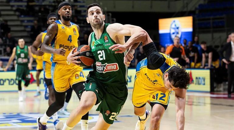 Maccabi Tel Aviv - Panathinaikos maç sonucu: 85-83 | Ergin Atamanlı PAO 2-1 geri düştü