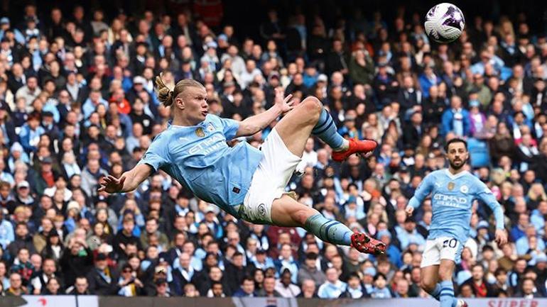Çılgın çocuk Erling Haaland Manchester City 5 golle kazandı